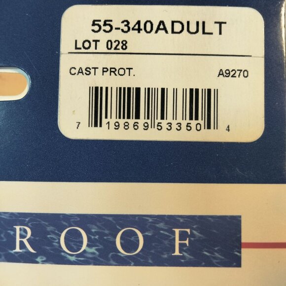 Waterproof Cast Protector Full Leg Adult Size FLA Orthopedics - Picture 4 of 5